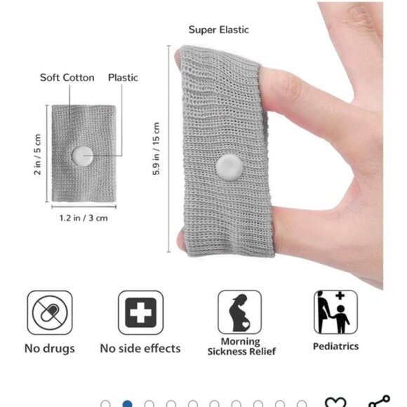 Travel Wristbands Nei-Kuan Acupoint for motion sickness 5 sets NIB - Picture 9 of 10